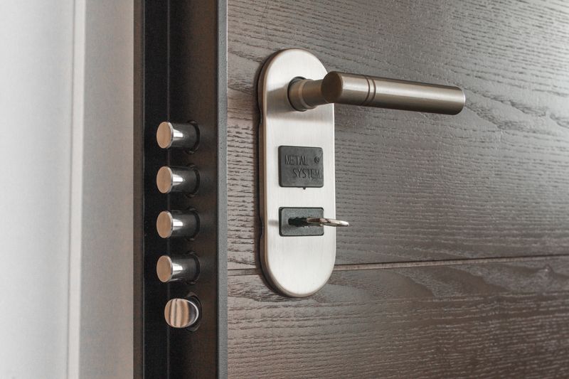 Door handle and lock hardware